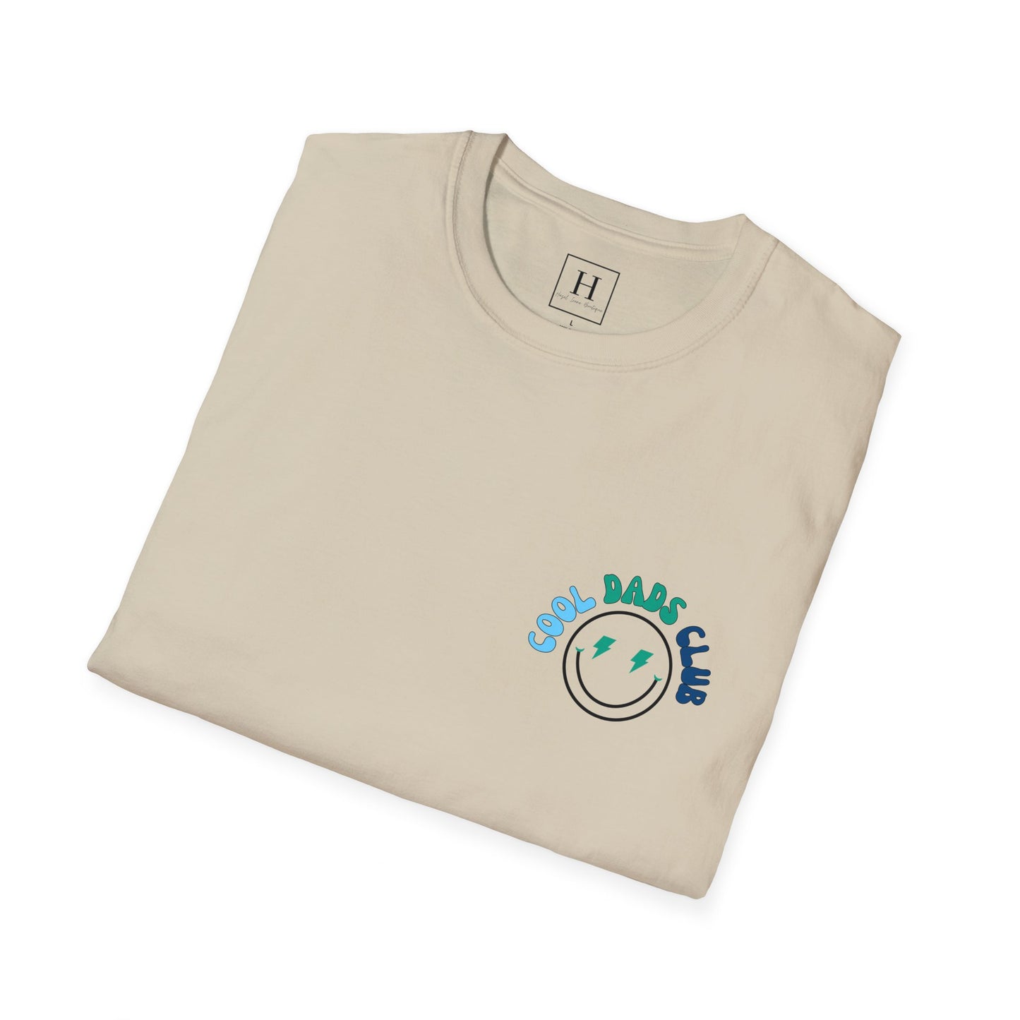 Cool Dads Club T-Shirt (front and back)