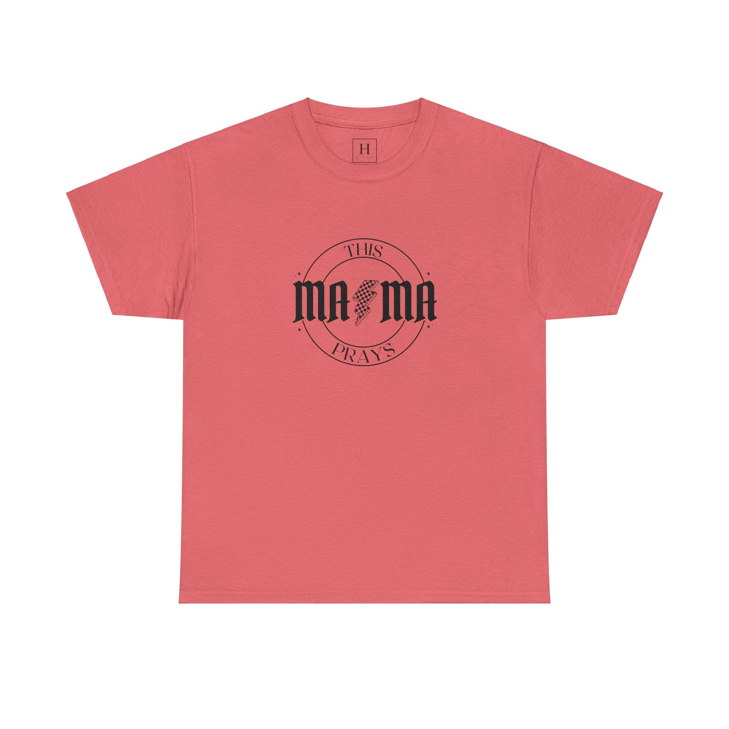 This Mama Prays Christian Short Sleeve Tee