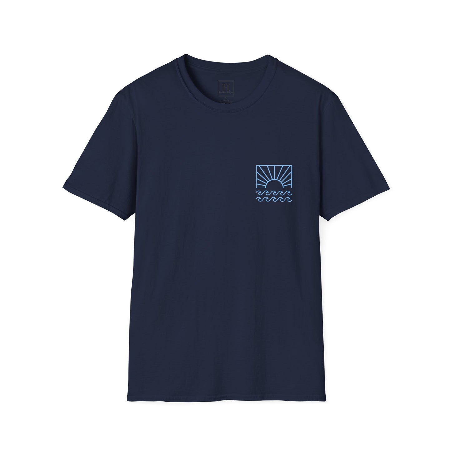 be the light christian bible blue (front and back)