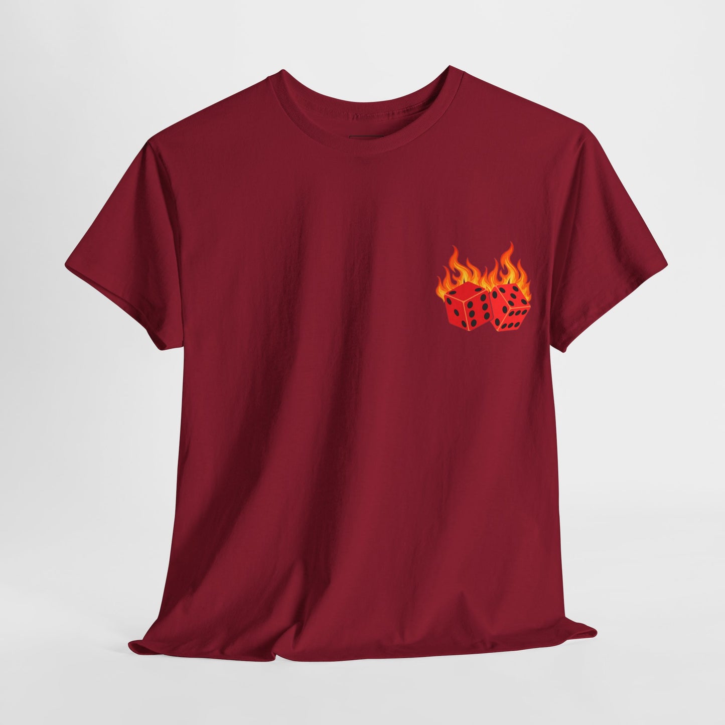 NO LUCK JUST JESUS DICE CHRISTIAN SHIRT (Front and Back)
