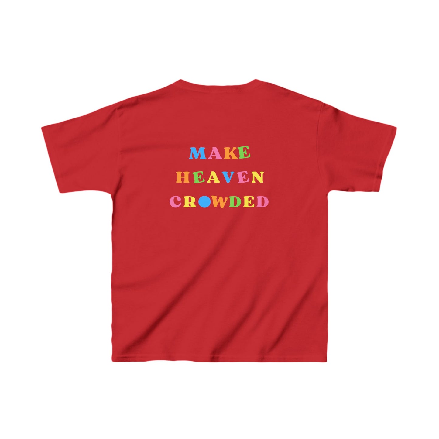 Youth Make Heaven Crowded Heavy Cotton Tee (Front and Back)