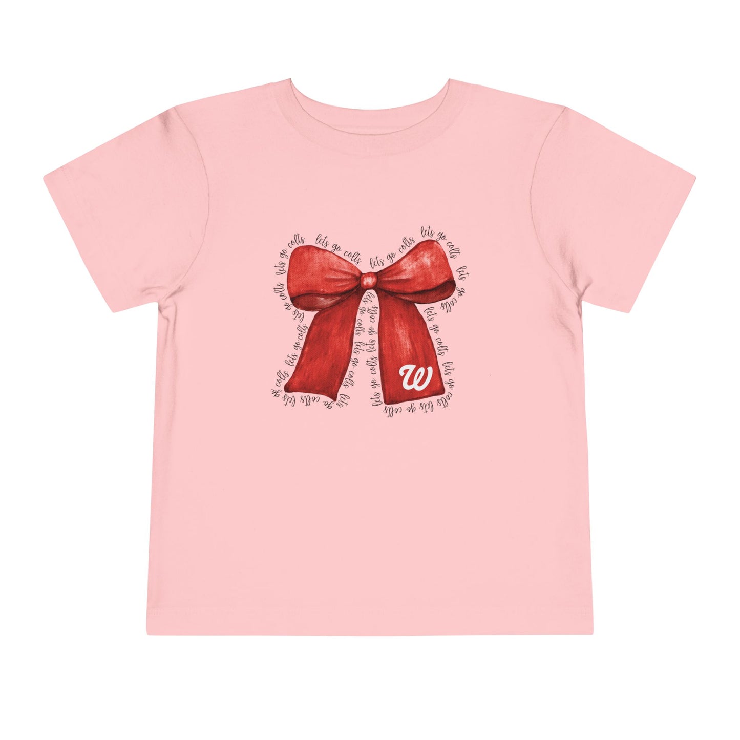 Toddler; West Jessamine Coquette Bow; Let's Go Colts - Unisex T-shirt
