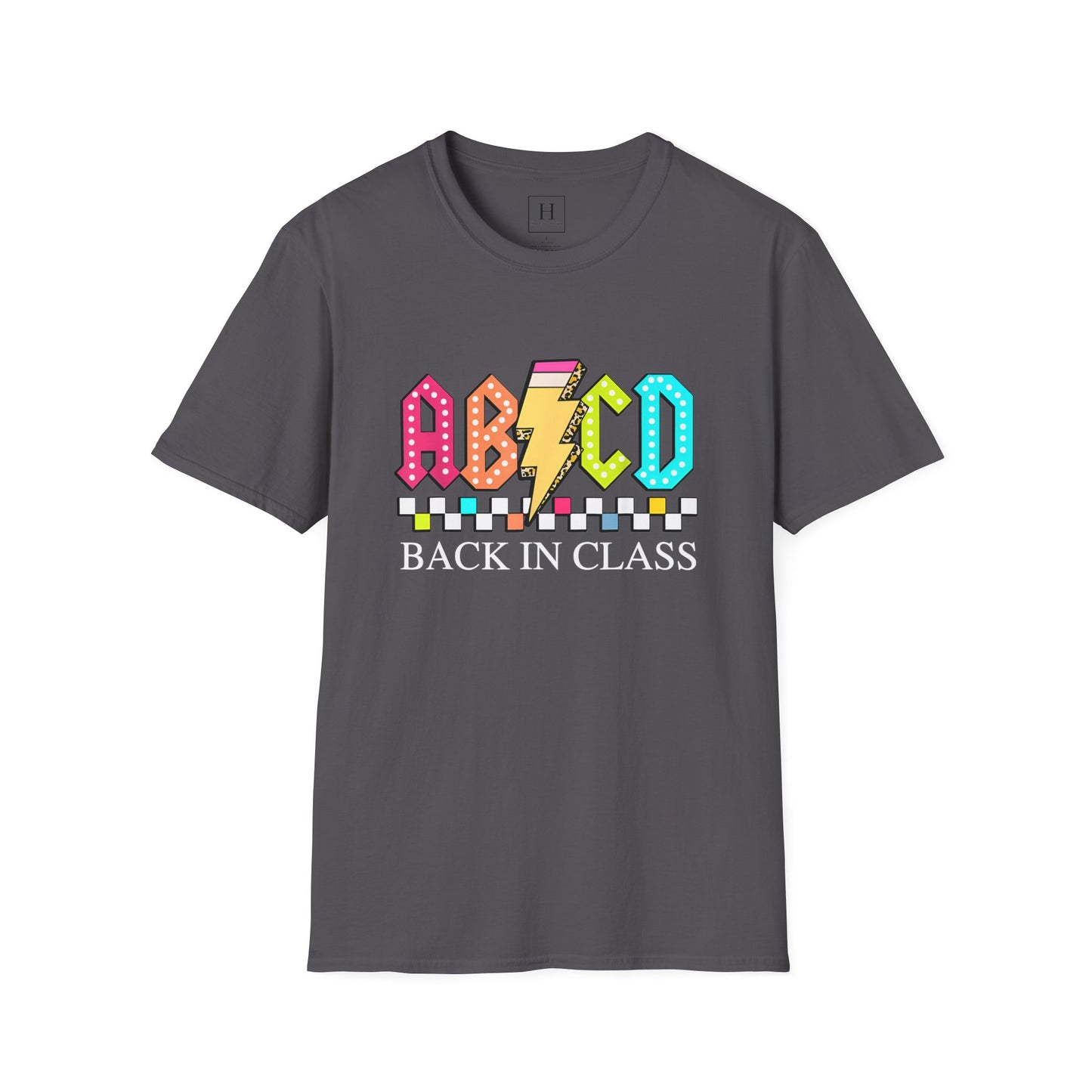ABCD TOUR Teacher T-Shirt (Front & Back)