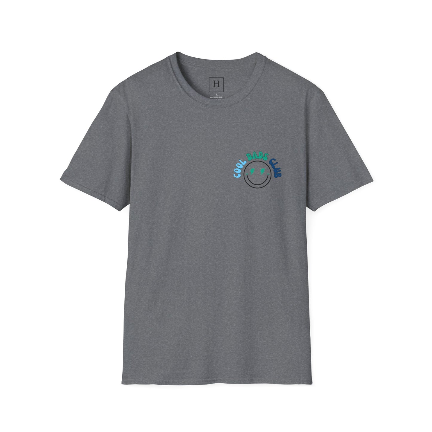 Cool Dads Club T-Shirt (front and back)