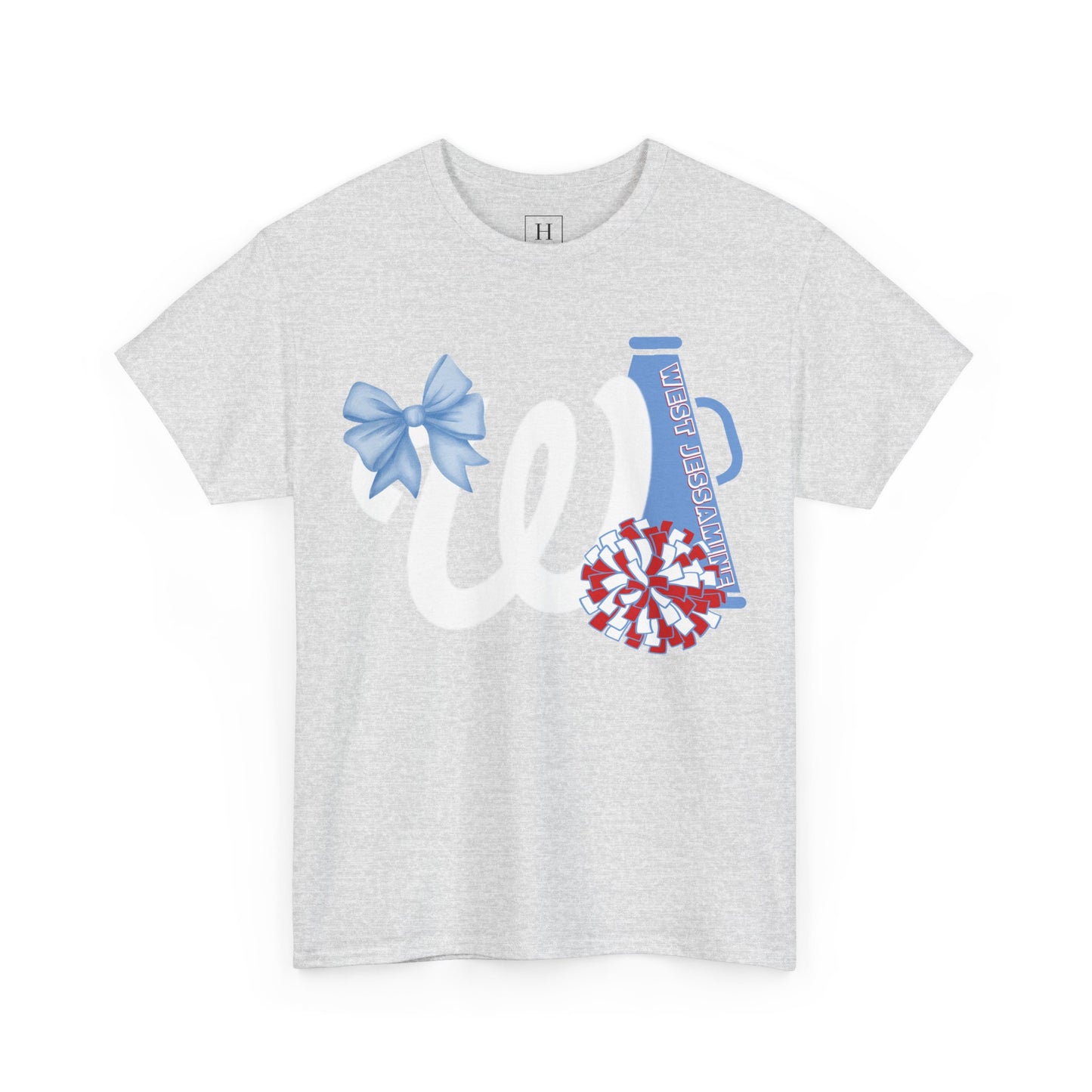 West Jessamine Cheer Bow & Poms - Unisex Shirt