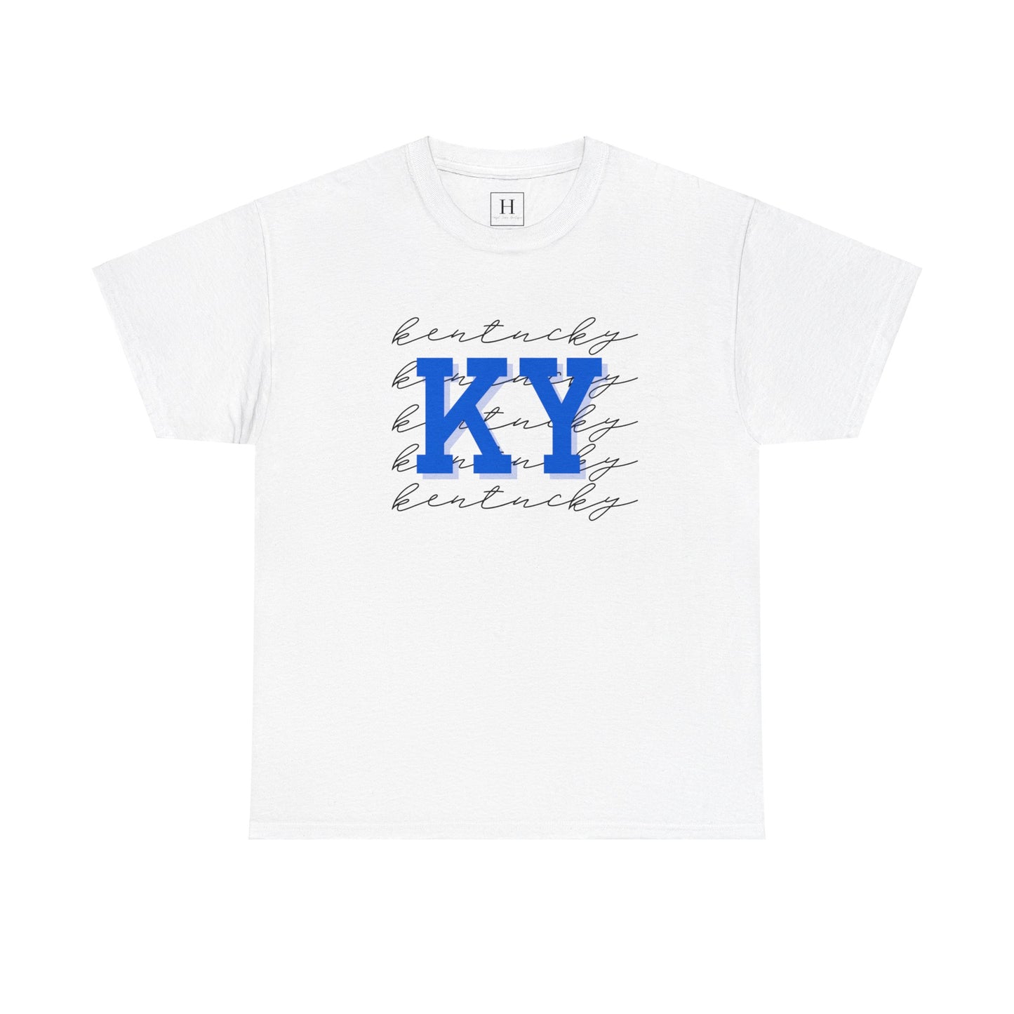 kentucky KY uk blue Short Sleeve Tee