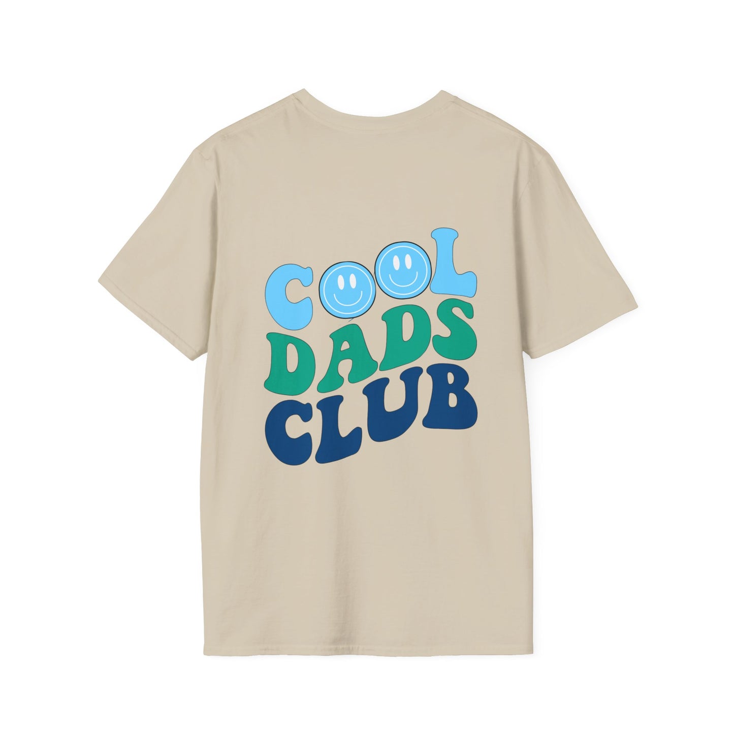 Cool Dads Club T-Shirt (front and back)