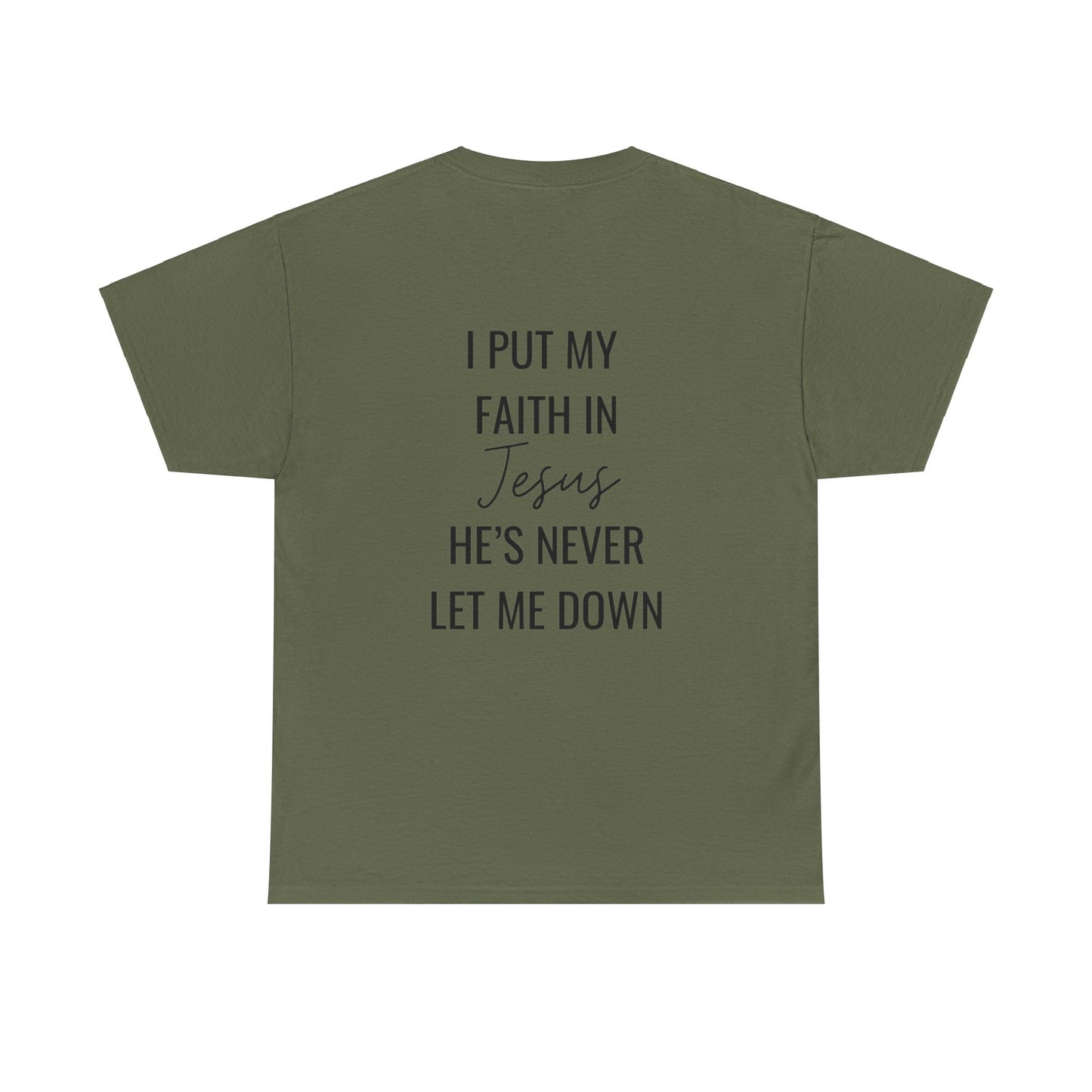 faith in jesus christian shirt