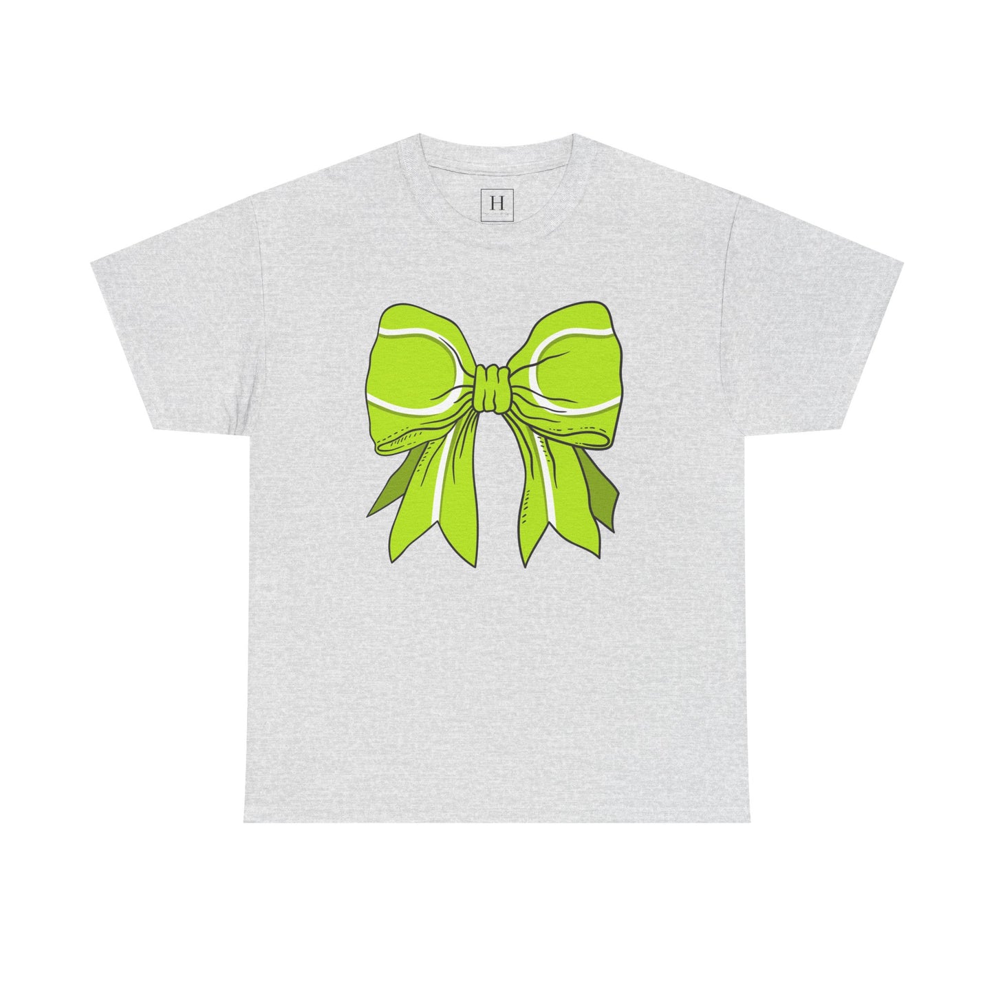 Tennis Sport Bow Tee - Unisex Heavy Cotton