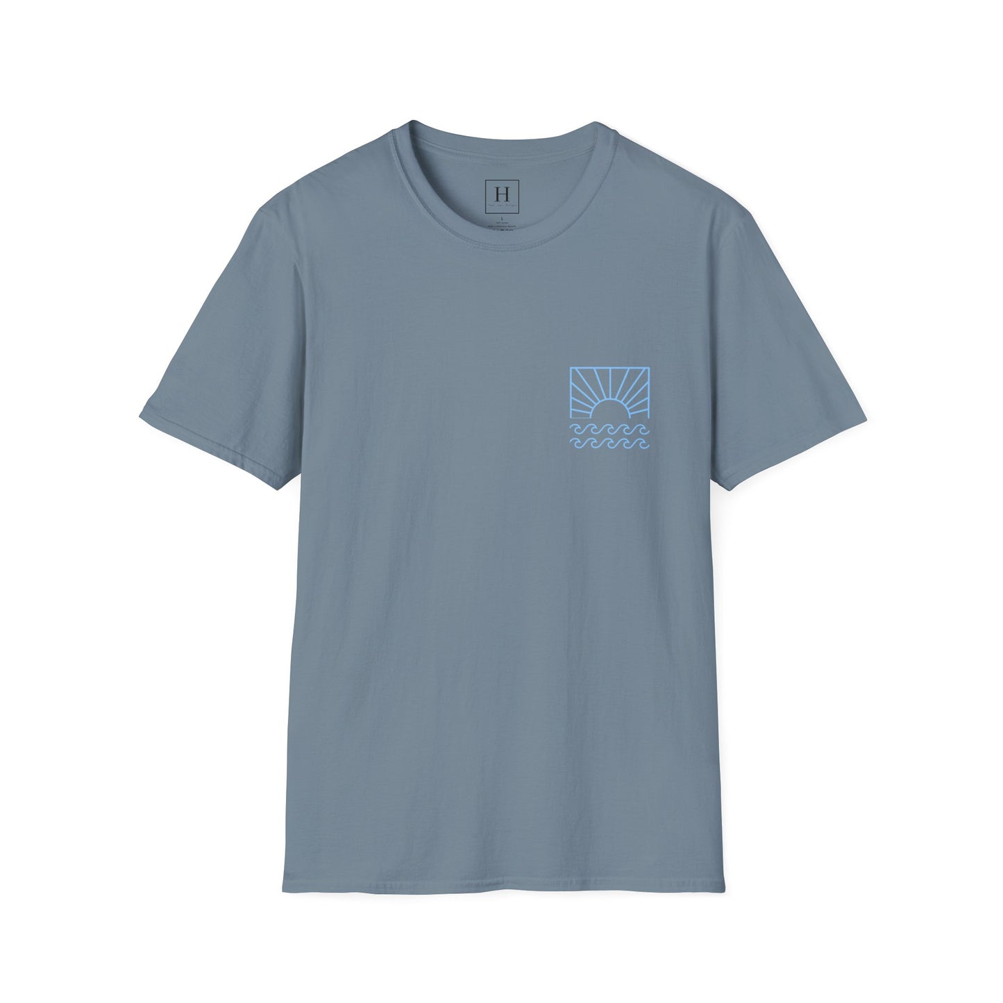 be the light christian bible blue (front and back)