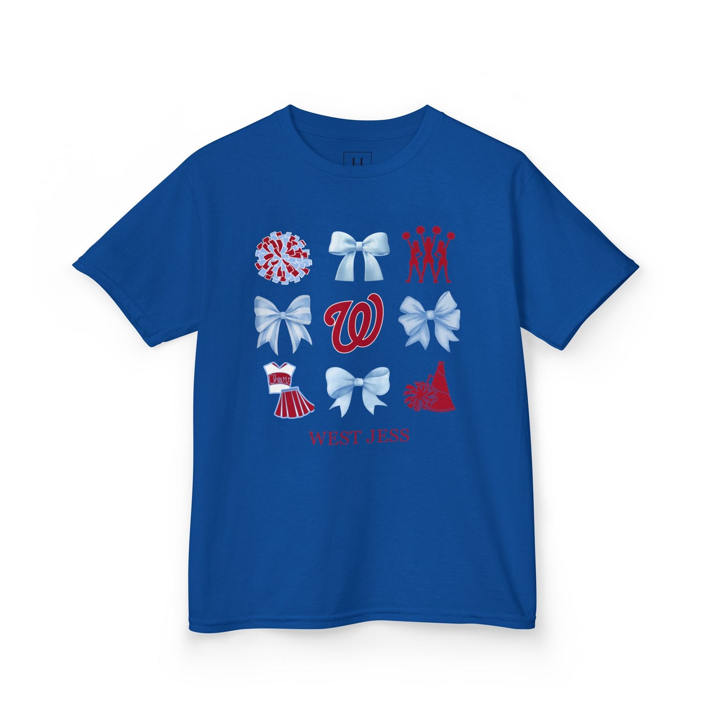 YOUTH - West Jessamine Cheerleading Coquette Bows