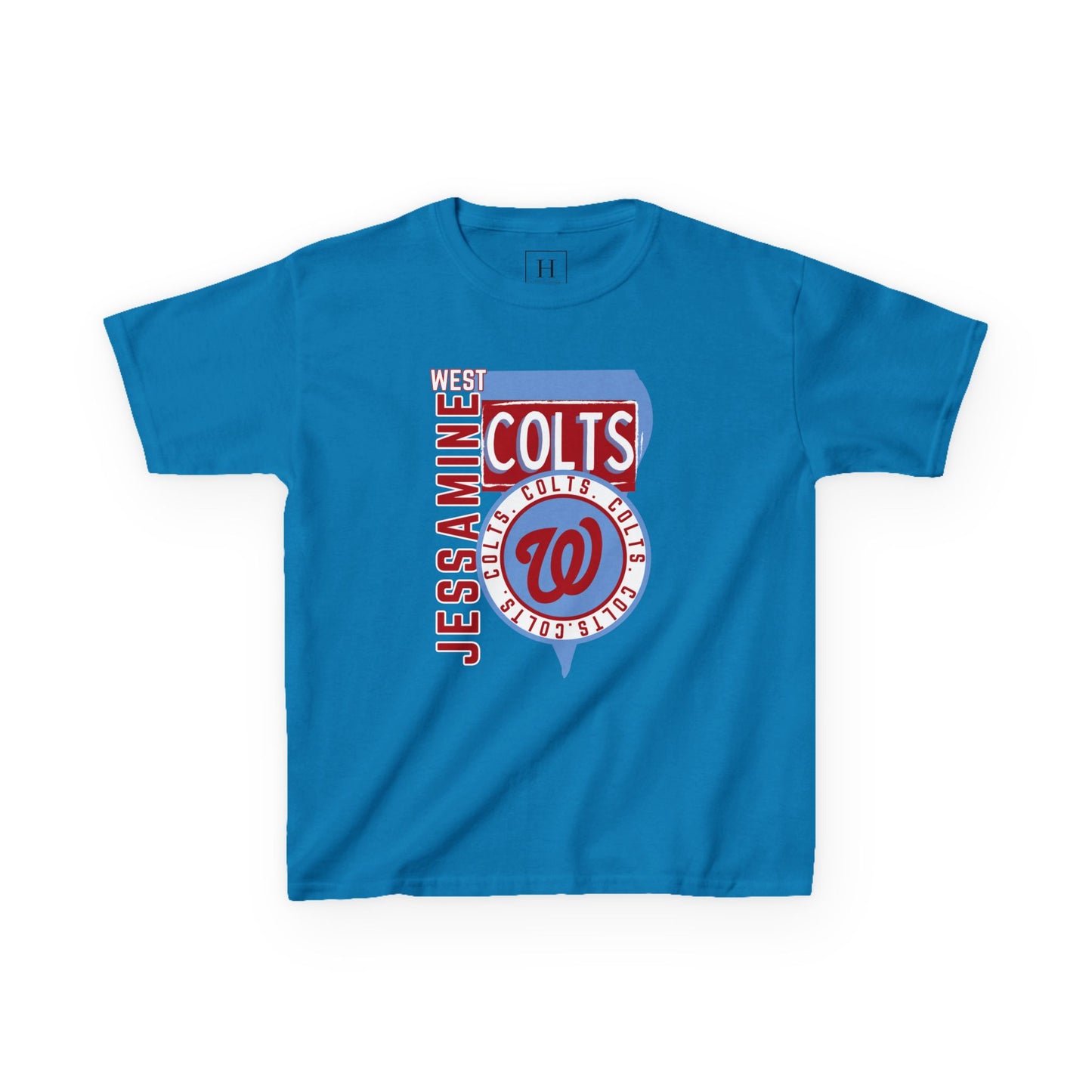 YOUTH -- West Jessamine Pennant Flag Colts - Unisex Shirt