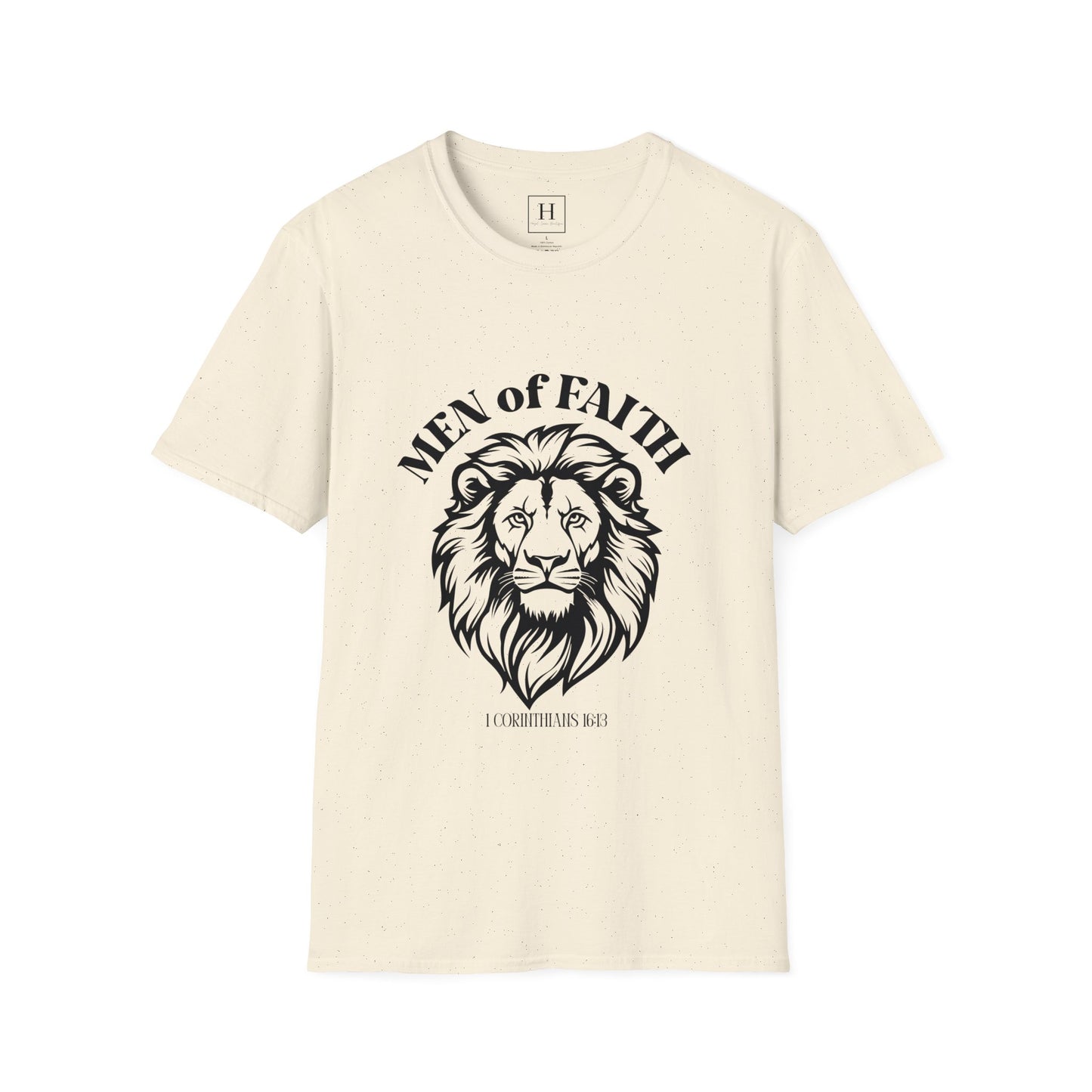 men of faith christian shirt