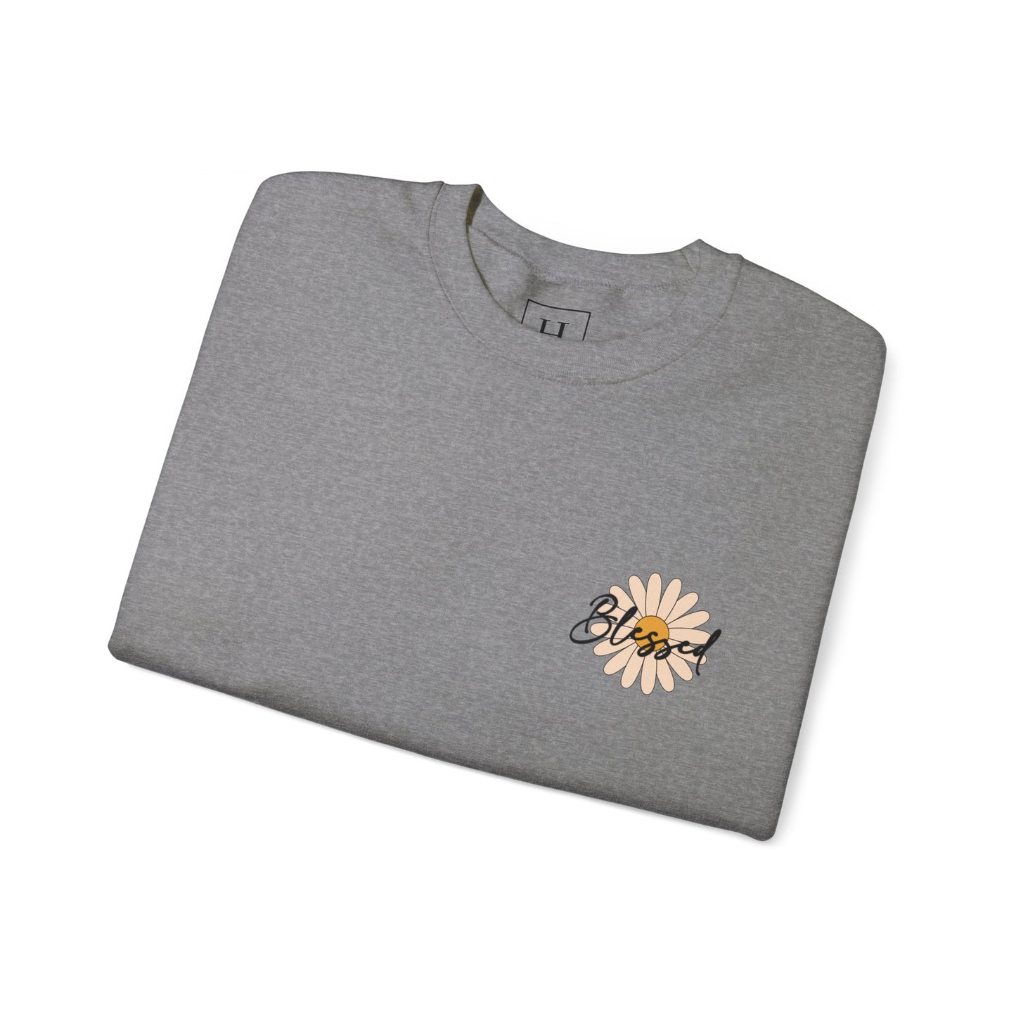 Blessed, Hand Picked By God Christian Sweater (front and back)