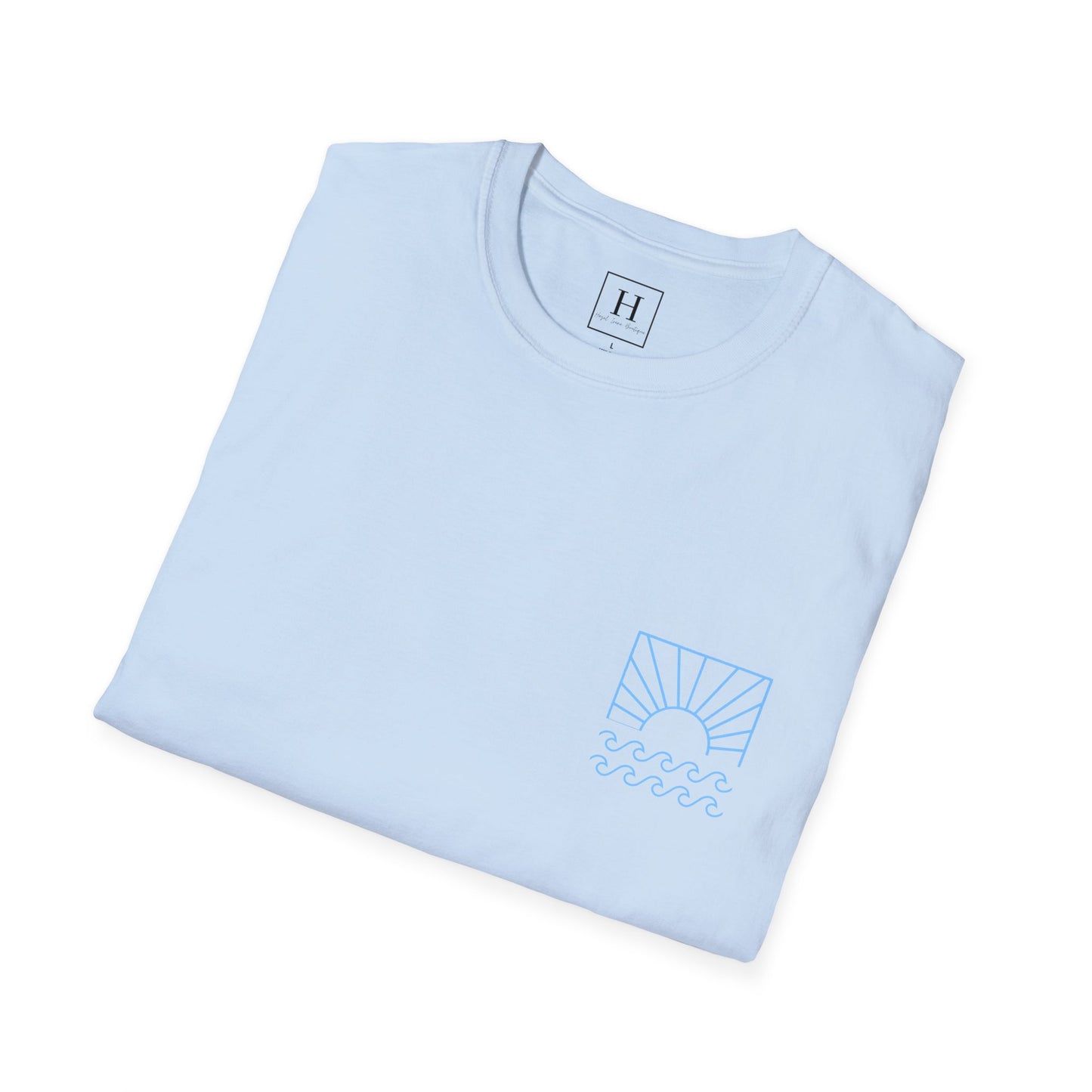 be the light christian bible blue (front and back)