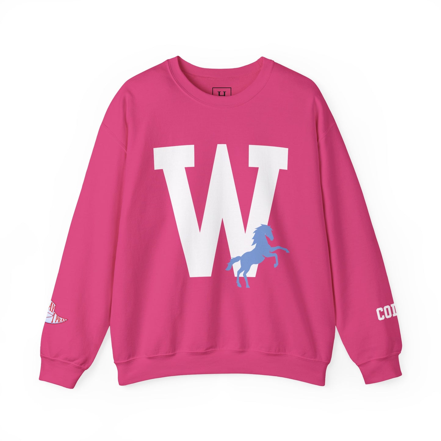 Crewneck Sweatshirt - W HORSE Colts Sweater West Jessamine