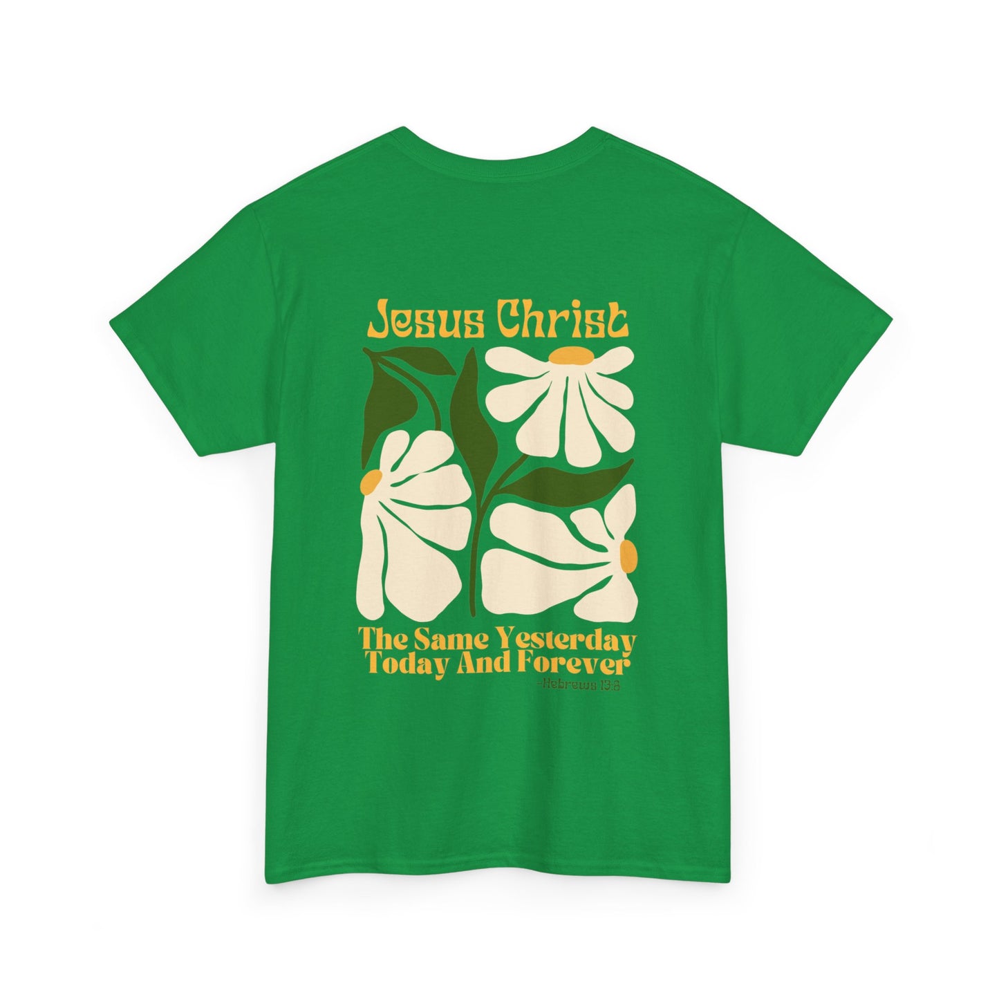 Jesus Never Changes Christian Short Sleeve Tee
