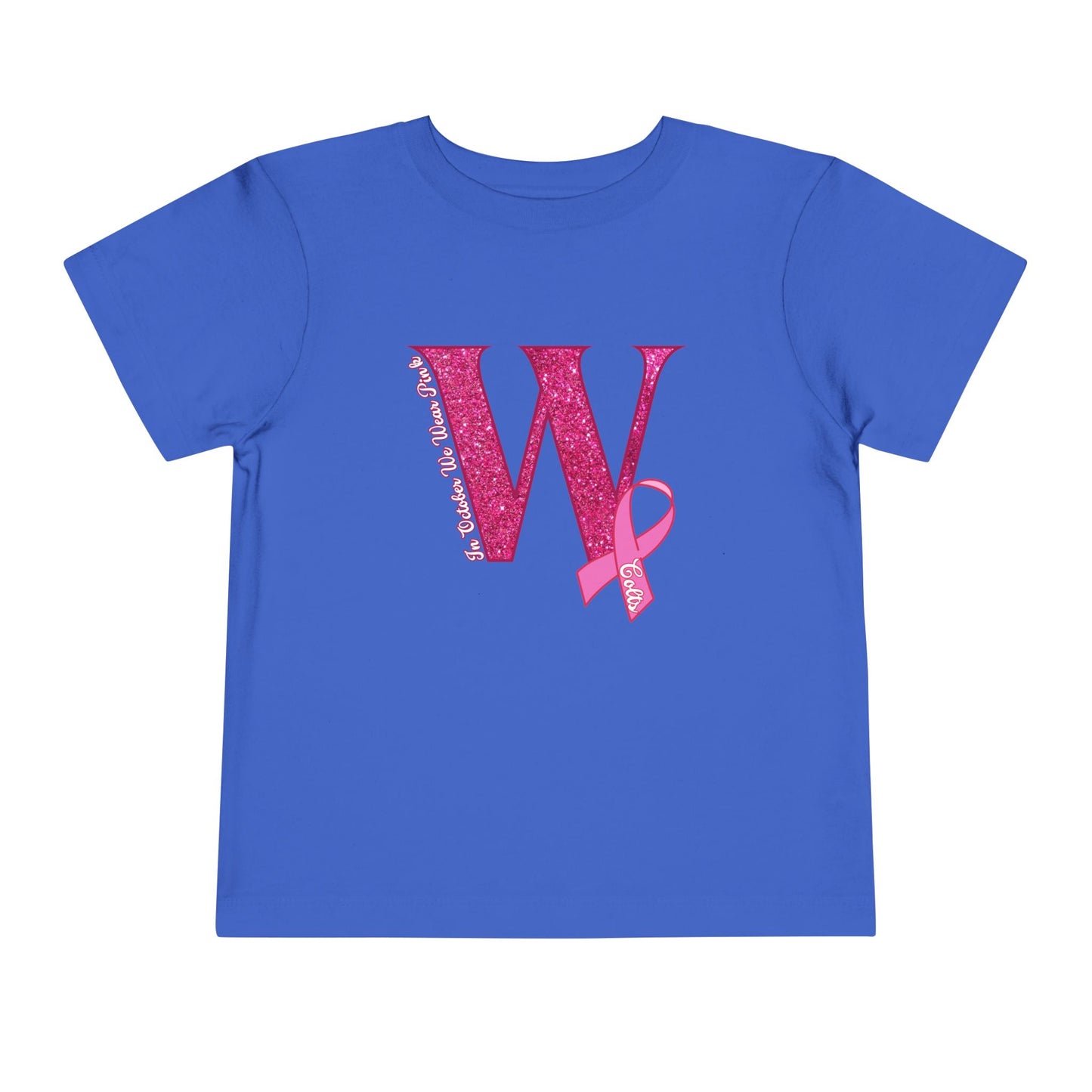 Toddler; West Jessamine (W) In October We Wear Pink; Breast Cancer Awareness - Unisex T-shirt