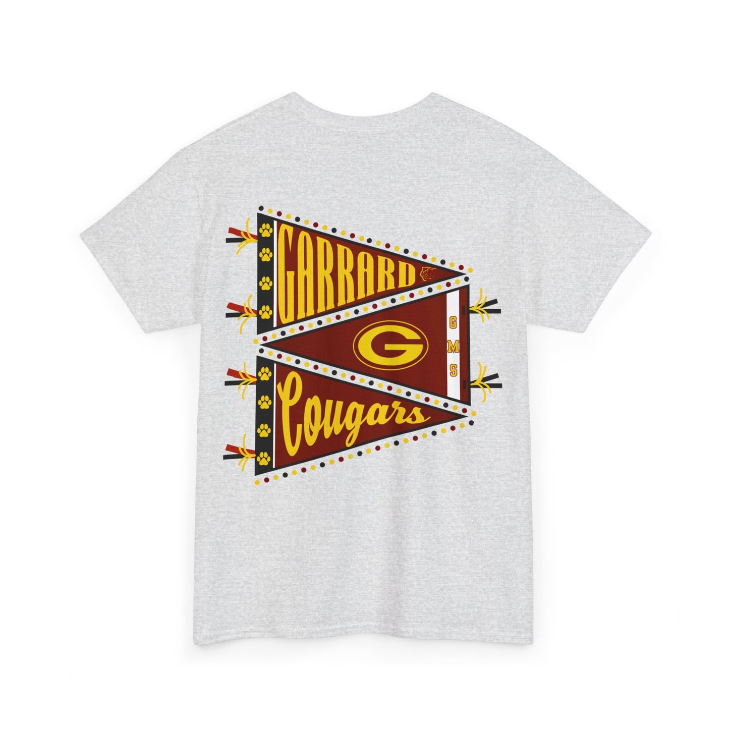 Garrard Middle Cougars Pride T-Shirt (Front & Back)