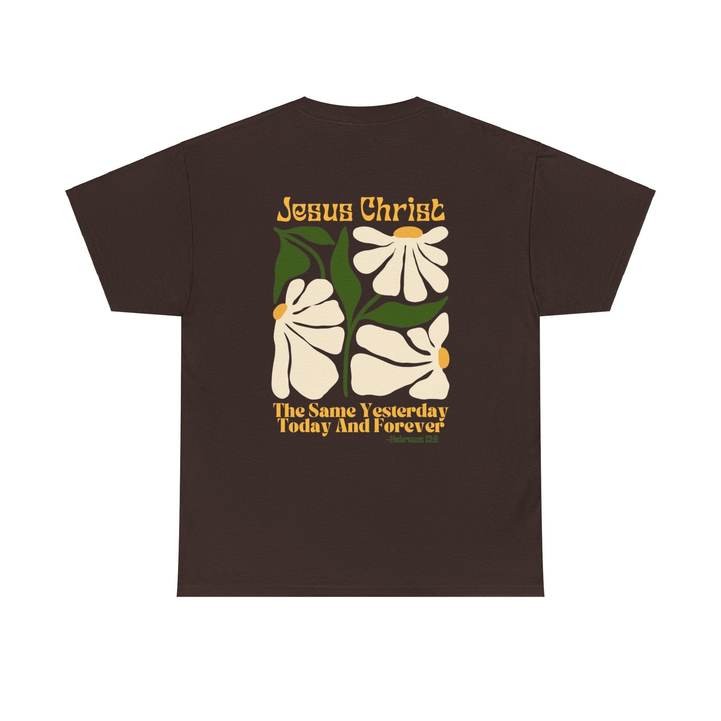 Jesus Never Changes Christian Short Sleeve Tee