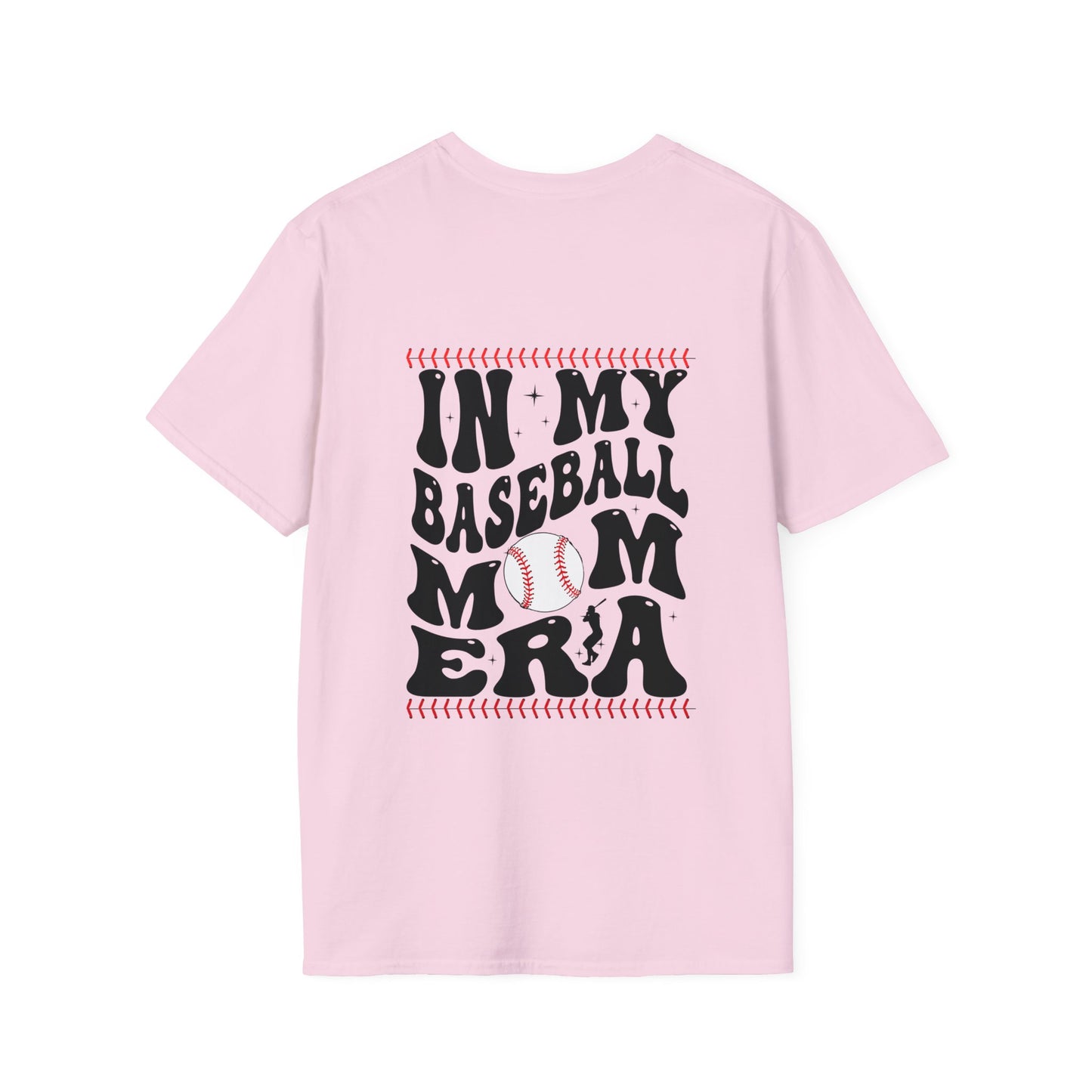In my baseball mom era front and back Jersey Short Sleeve Tee