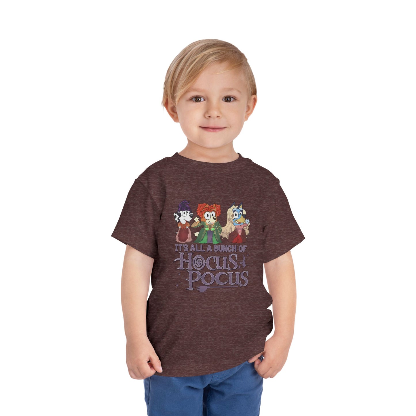 Toddler Bluey Hocus Pocus Halloween T-shirt
