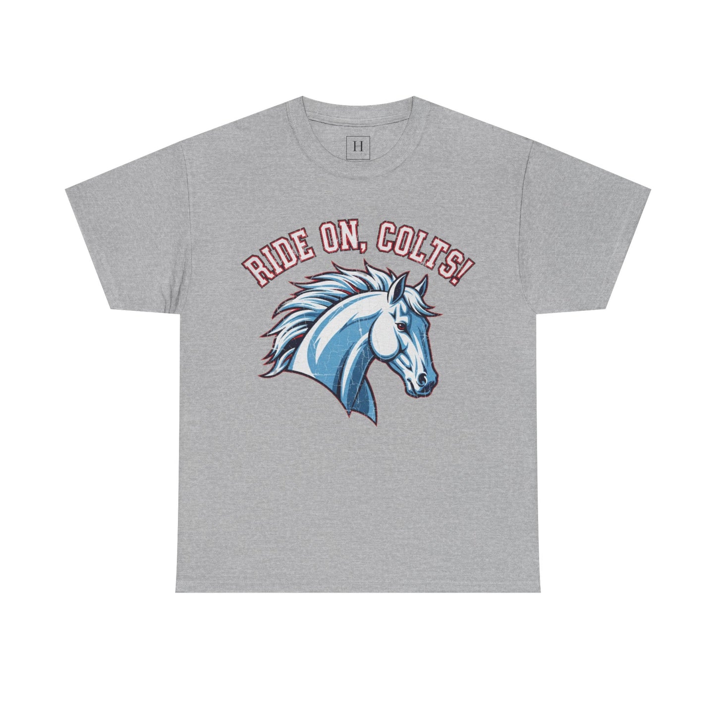 T-Shirt -RIDE ON COLTS - West Jessamine Unisex Tee