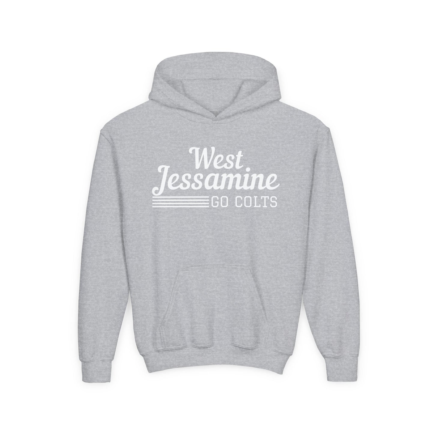 Youth Crewneck HOODIE - West Jessamine Colts - Unisex