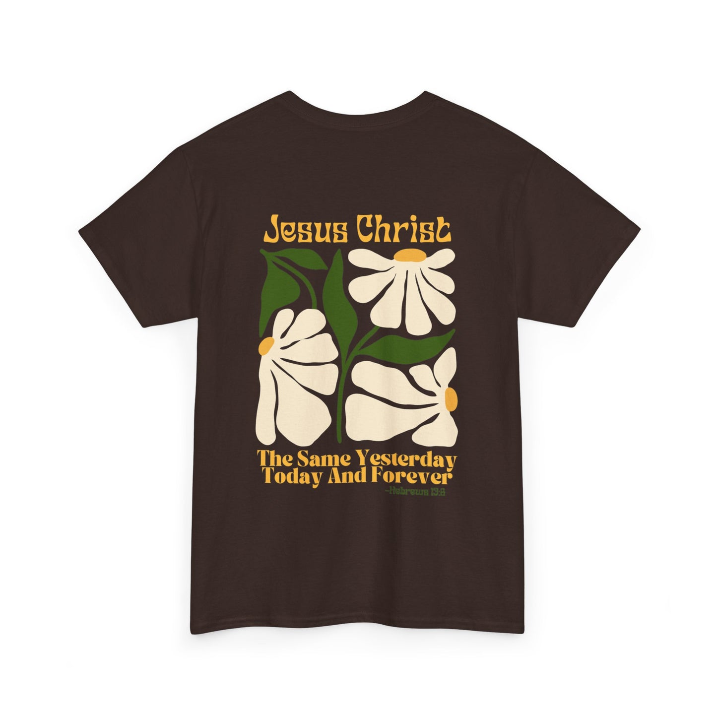 Jesus Never Changes Christian Short Sleeve Tee