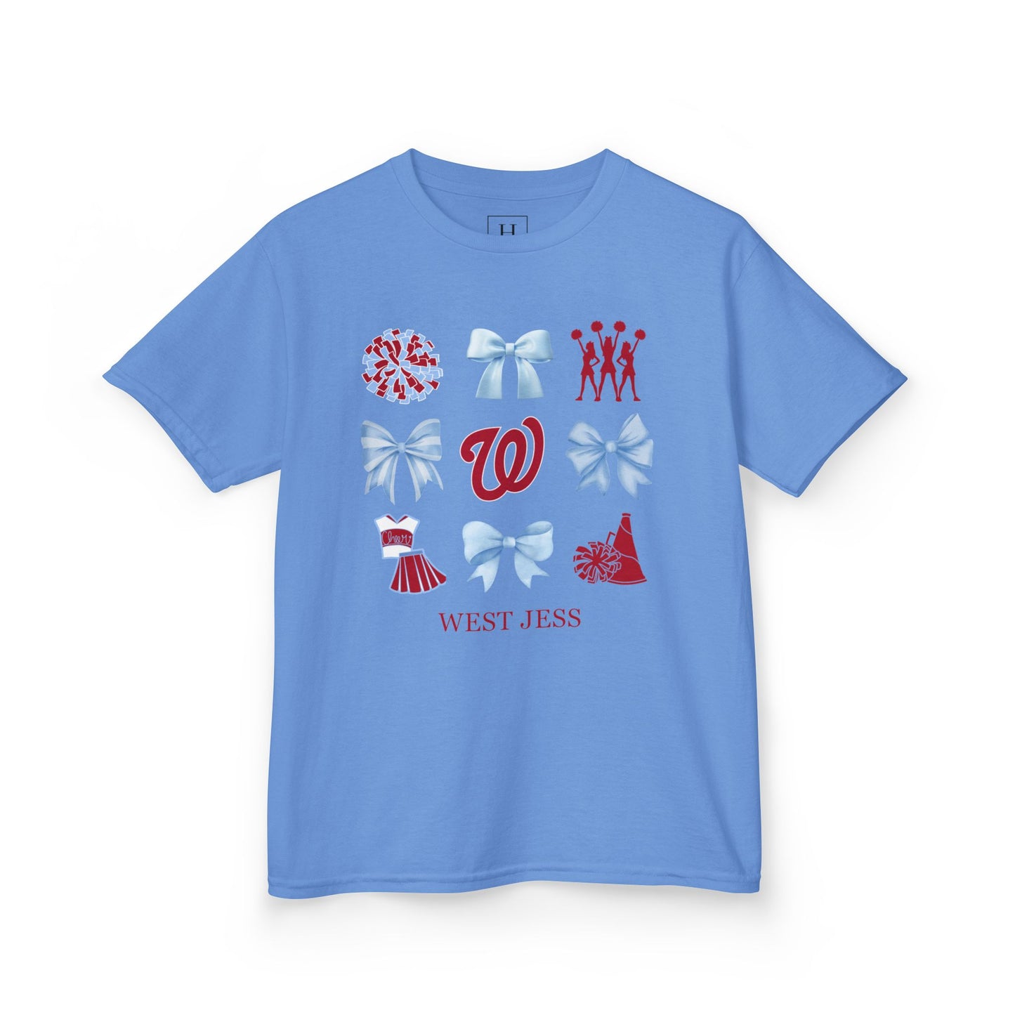 YOUTH - West Jessamine Cheerleading Coquette Bows