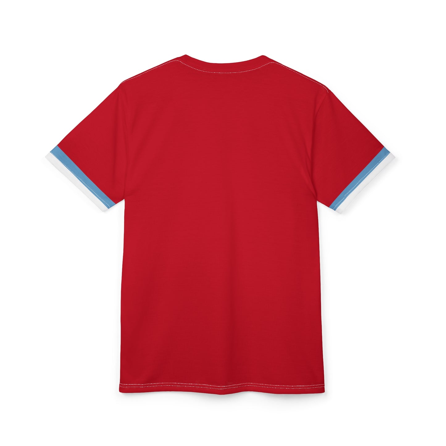 West Jess Football "Fight Or Go Home" Striped-Sleeve Unisex T-Shirt