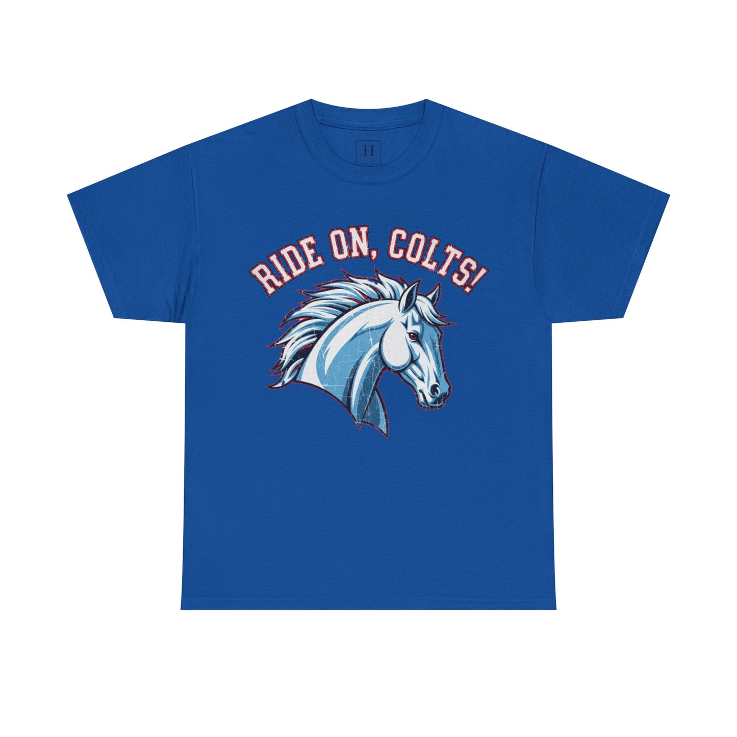 T-Shirt -RIDE ON COLTS - West Jessamine Unisex Tee