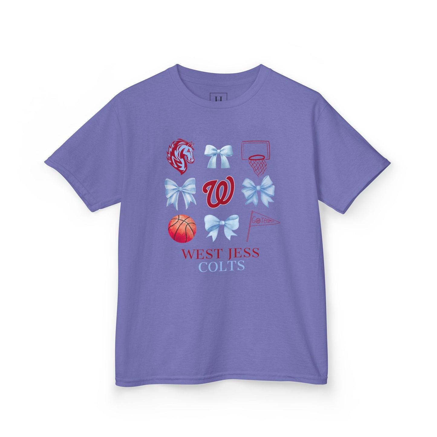 YOUTH --- West Jessamine Basketball Coquette Unisex Tee