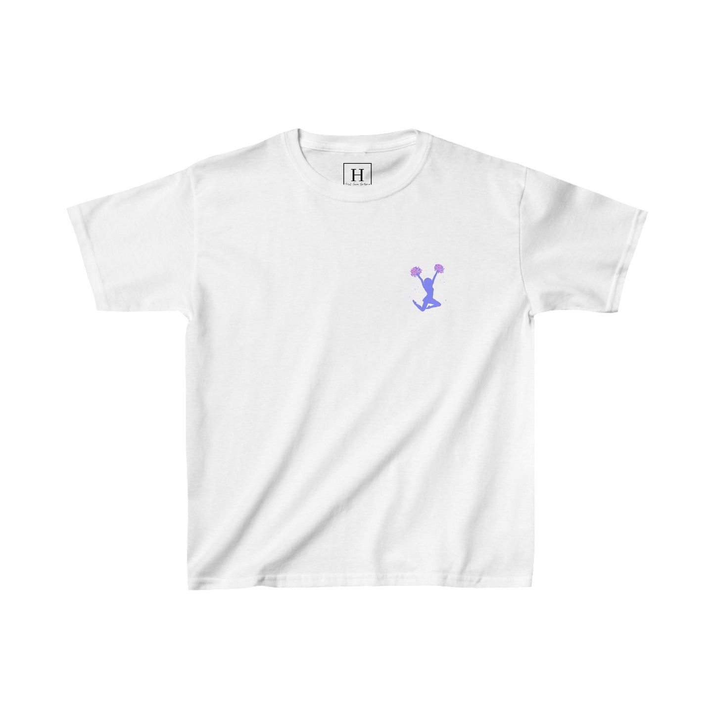 YOUTH in my cheerleading era front and back cheer t-shirt