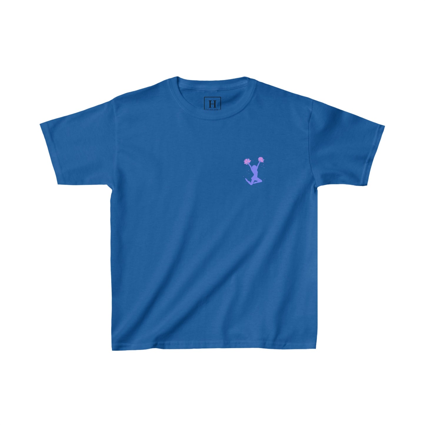 YOUTH in my cheerleading era front and back cheer t-shirt