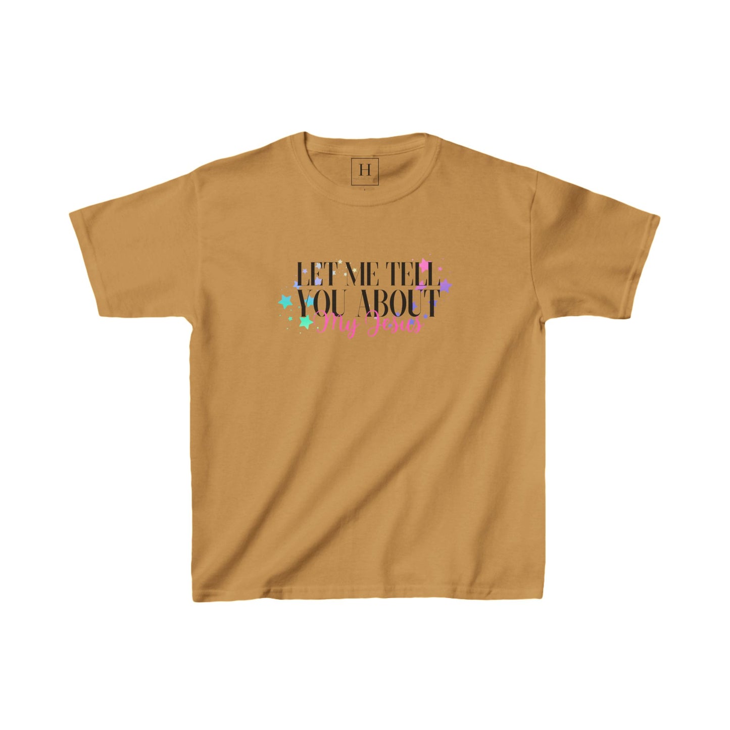 Youth - Let Me Tell You About My Jesus Christian Heavy Cotton Tee