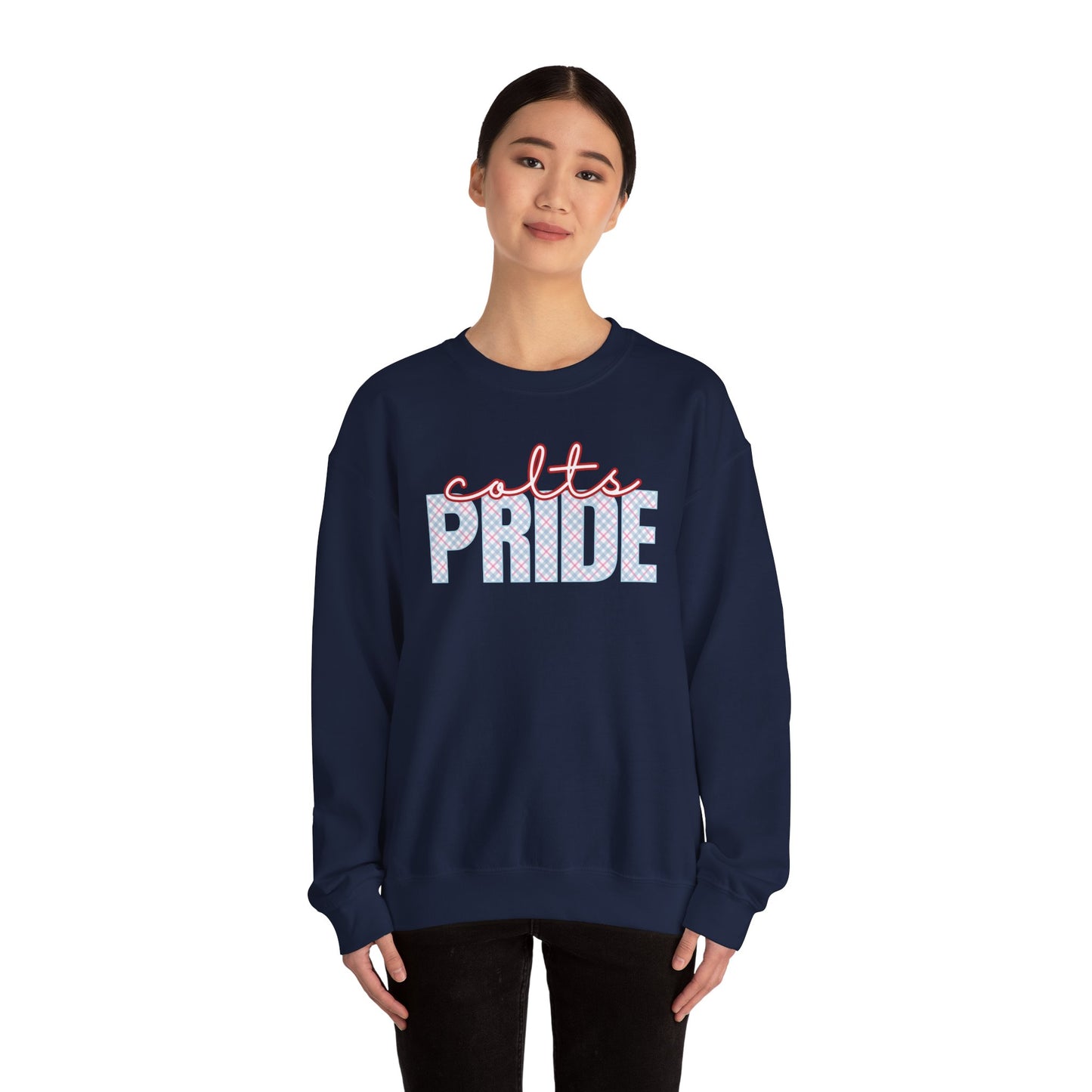Colts Plaid Pride Sweater
