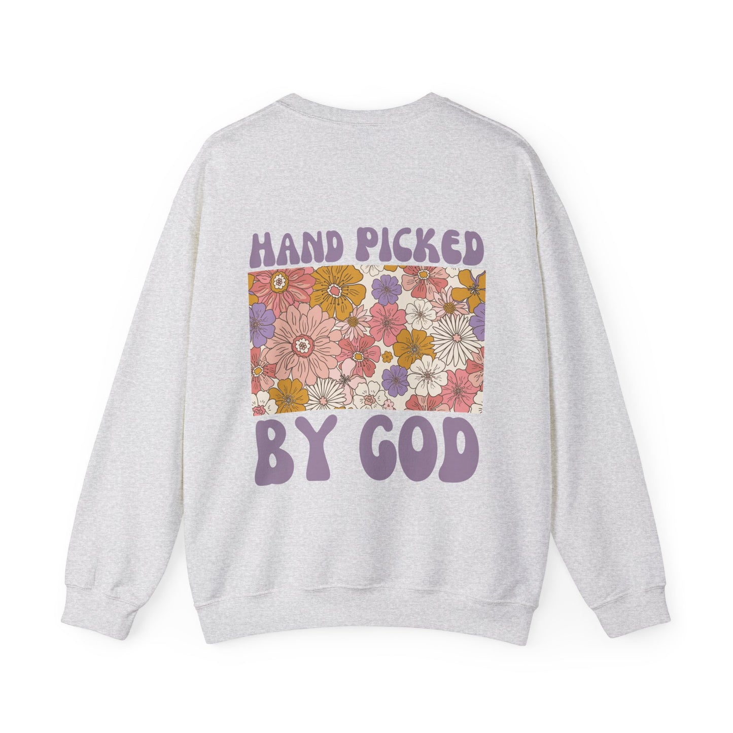 hand picked by god PY christian sweater (front and back)