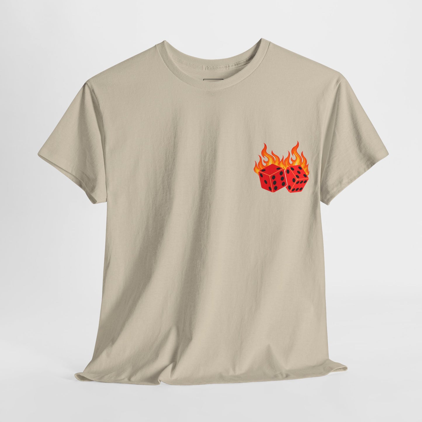 NO LUCK JUST JESUS DICE CHRISTIAN SHIRT (Front and Back)