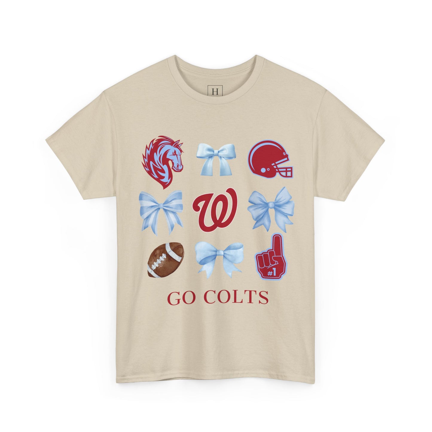 Coquette Football & Bows Unisex Tee - West Jessamine