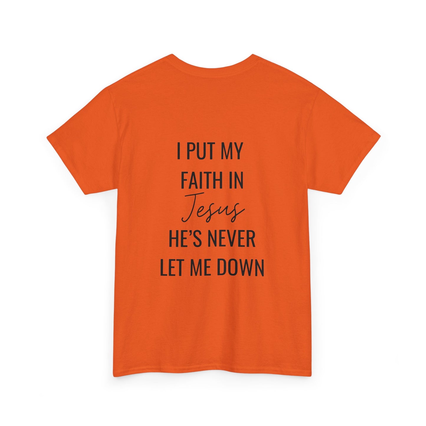 faith in jesus christian shirt