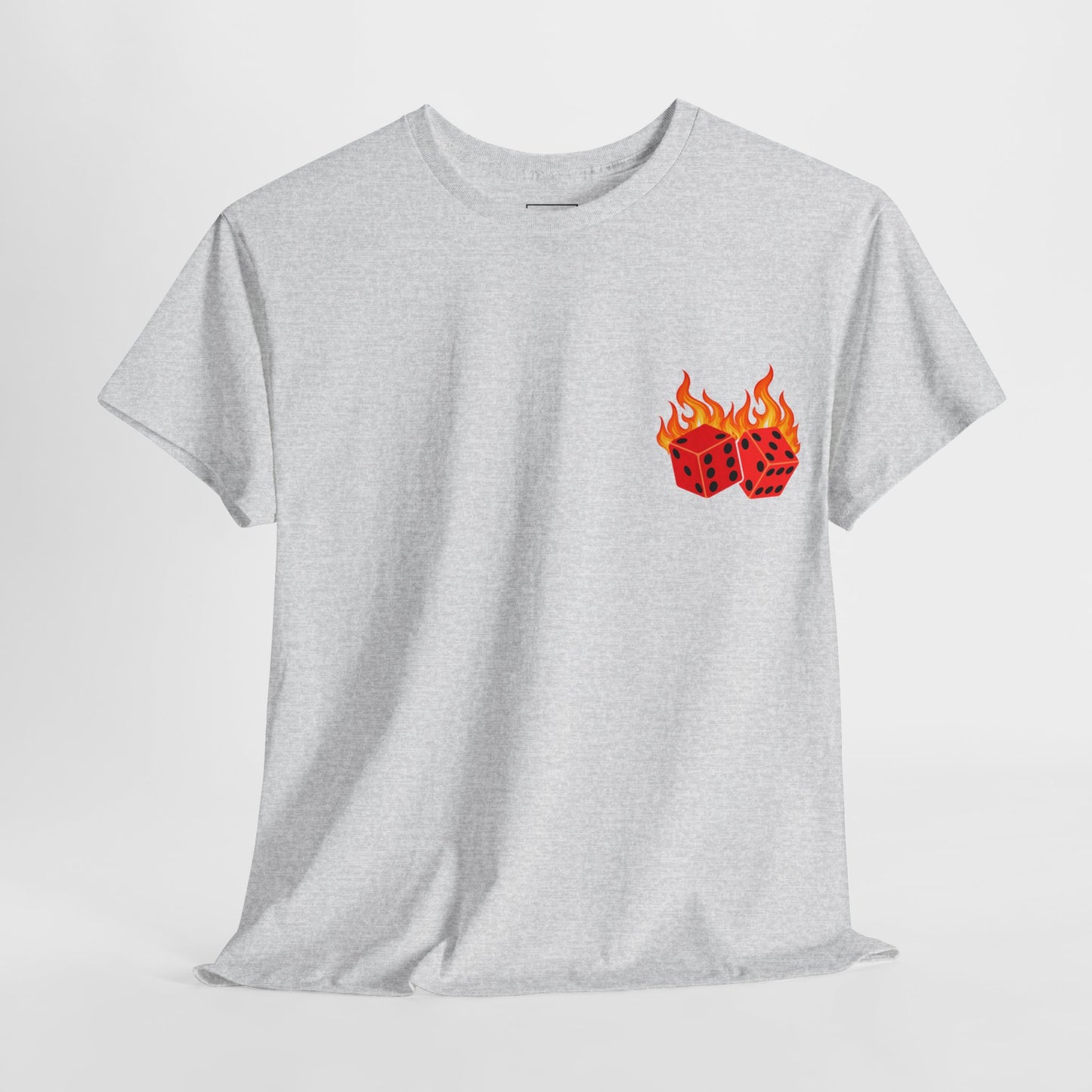 NO LUCK JUST JESUS DICE CHRISTIAN SHIRT (Front and Back)
