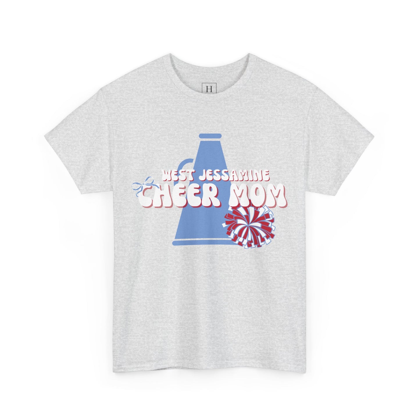 West Jessamine Cheer Mom Megaphone & Pom - Unisex Shirt