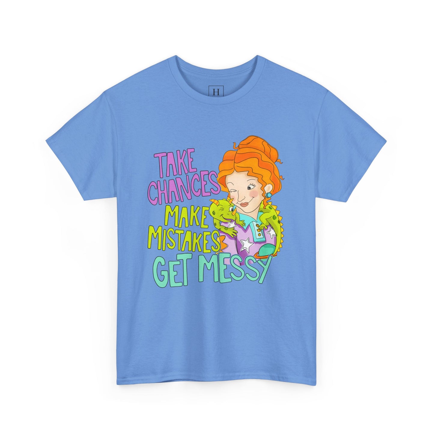 Take Chances Make Mistakes Ms. Frizzle Teacher T-Shirt