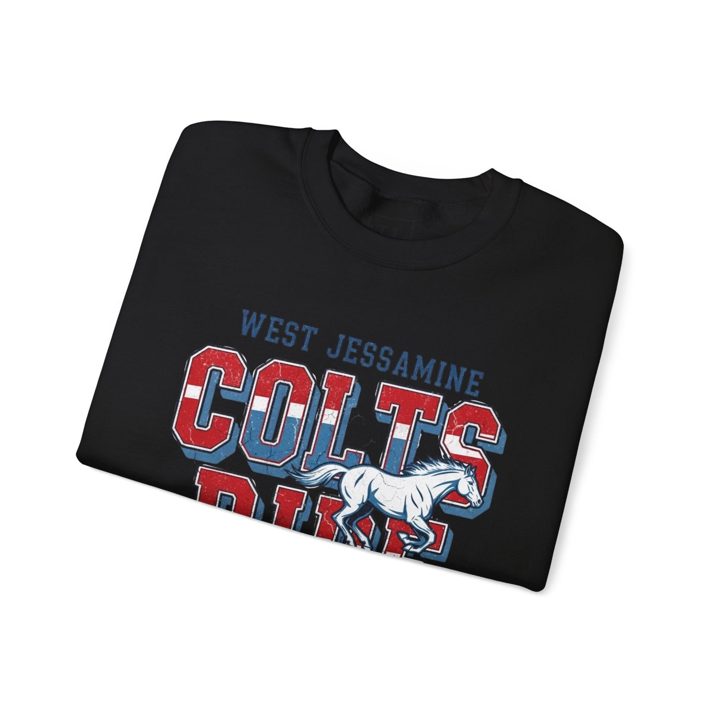 Crewneck Sweatshirt - West Jess RIDE COLTS Sweater