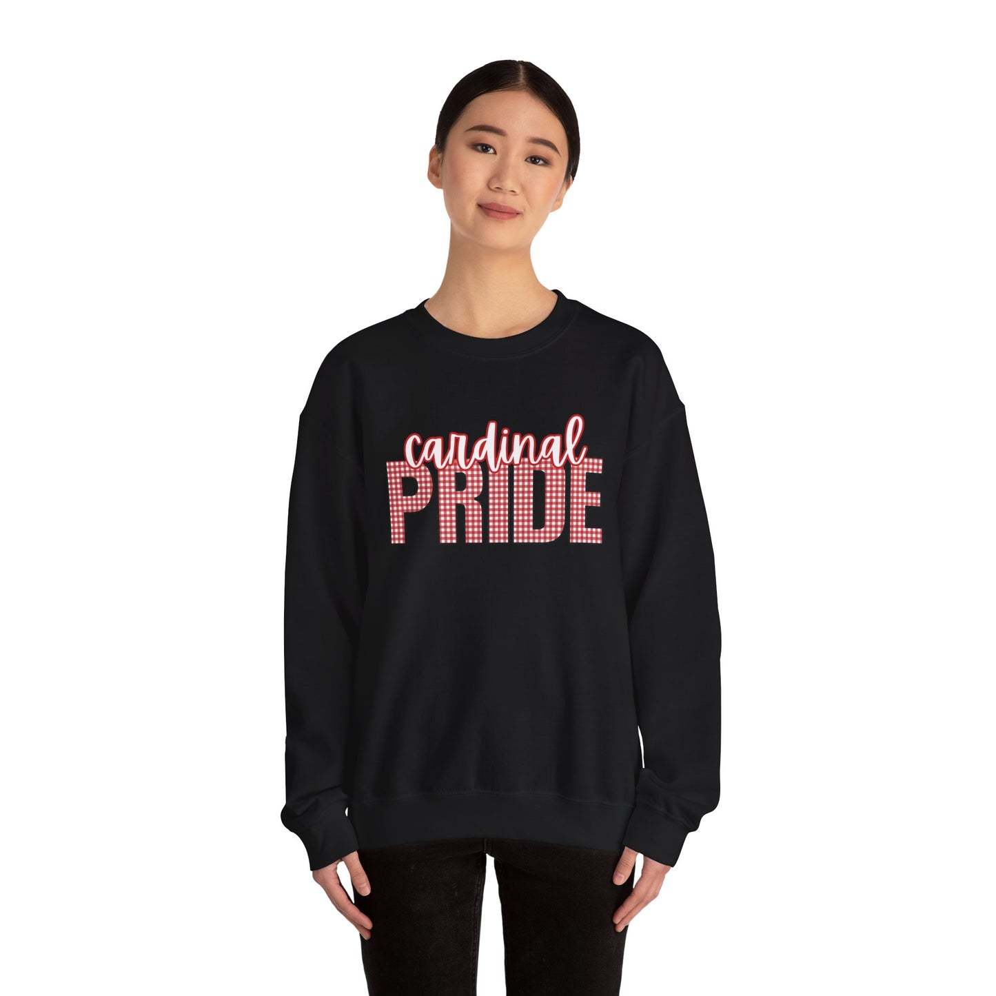 Cardinal Checker Pride Sweater