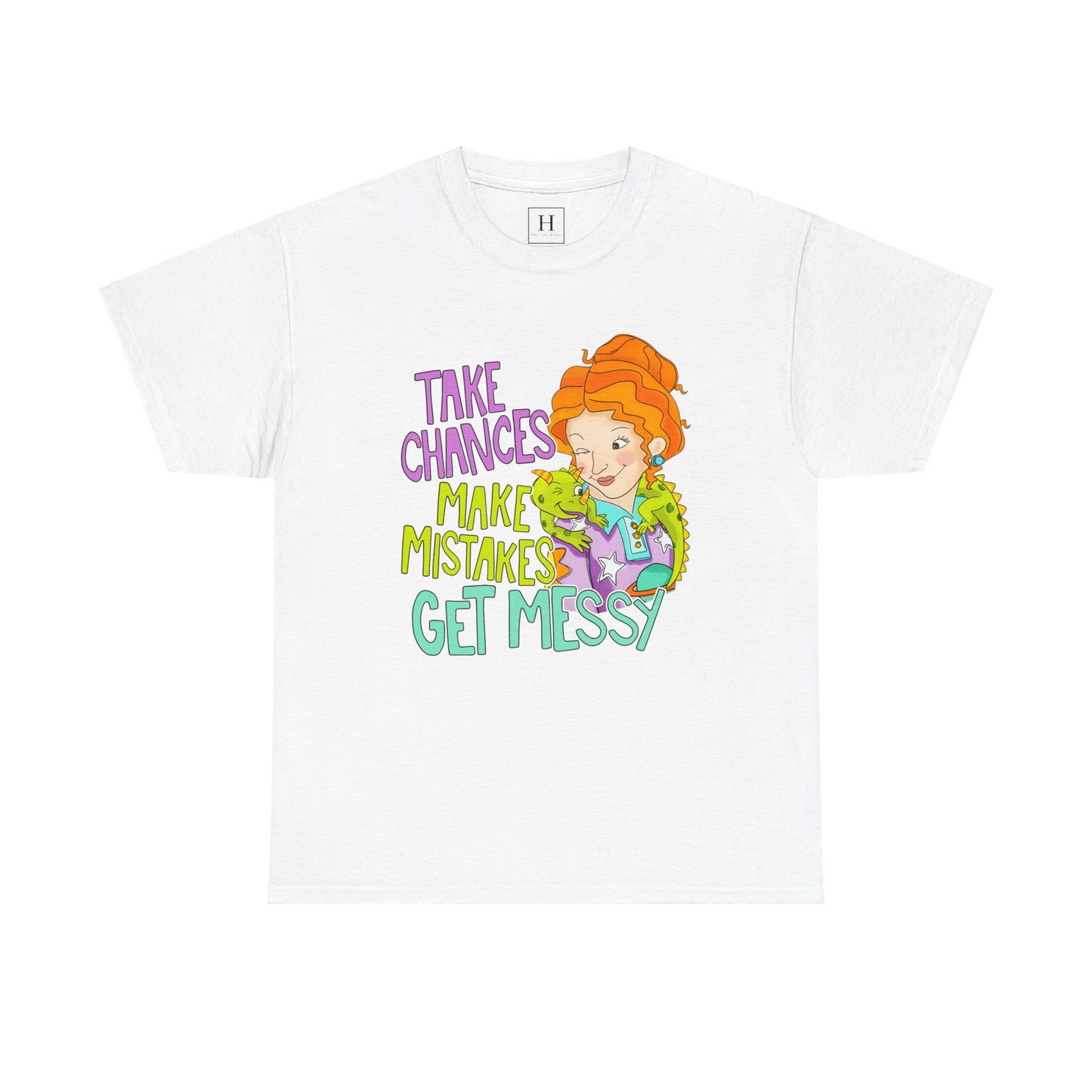 Take Chances Make Mistakes Ms. Frizzle Teacher T-Shirt