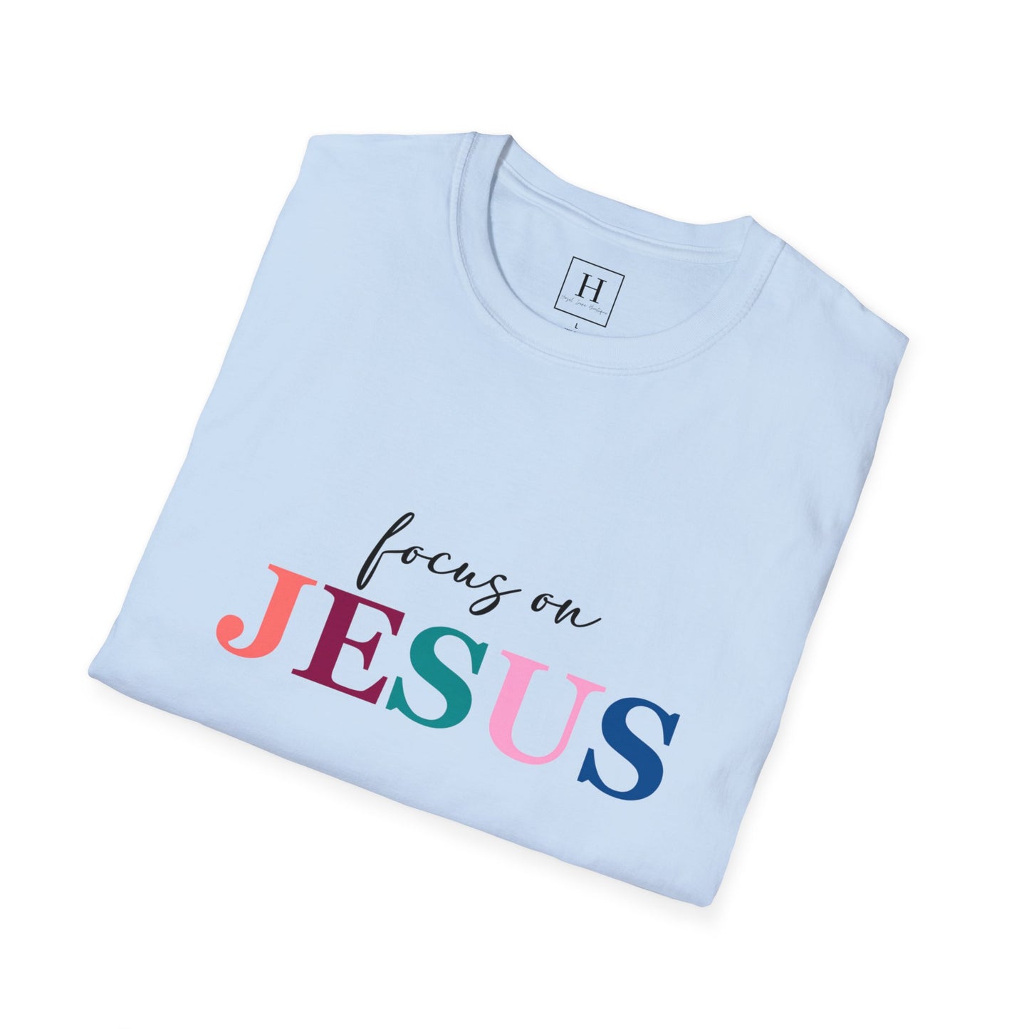 focus on jesus christian shirt