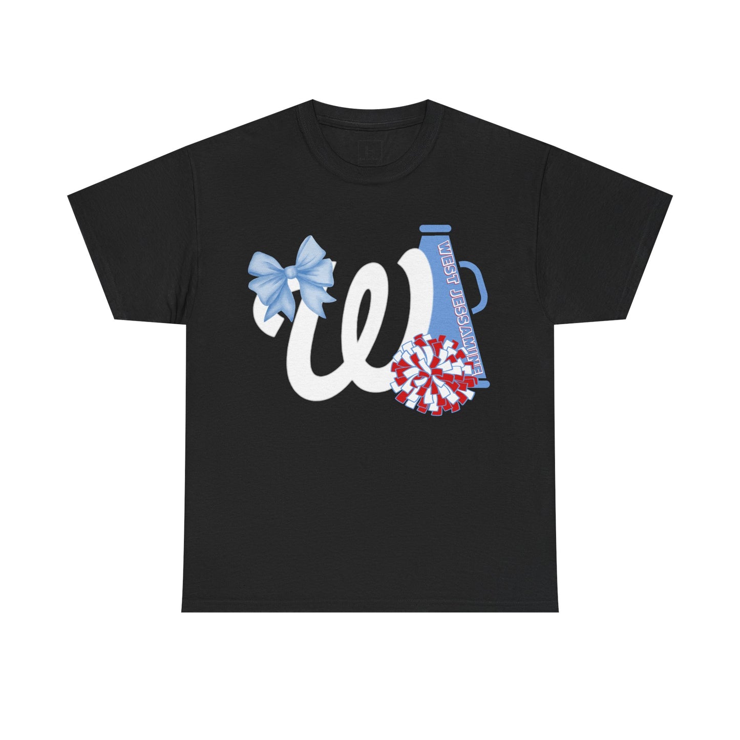 West Jessamine Cheer Bow & Poms - Unisex Shirt