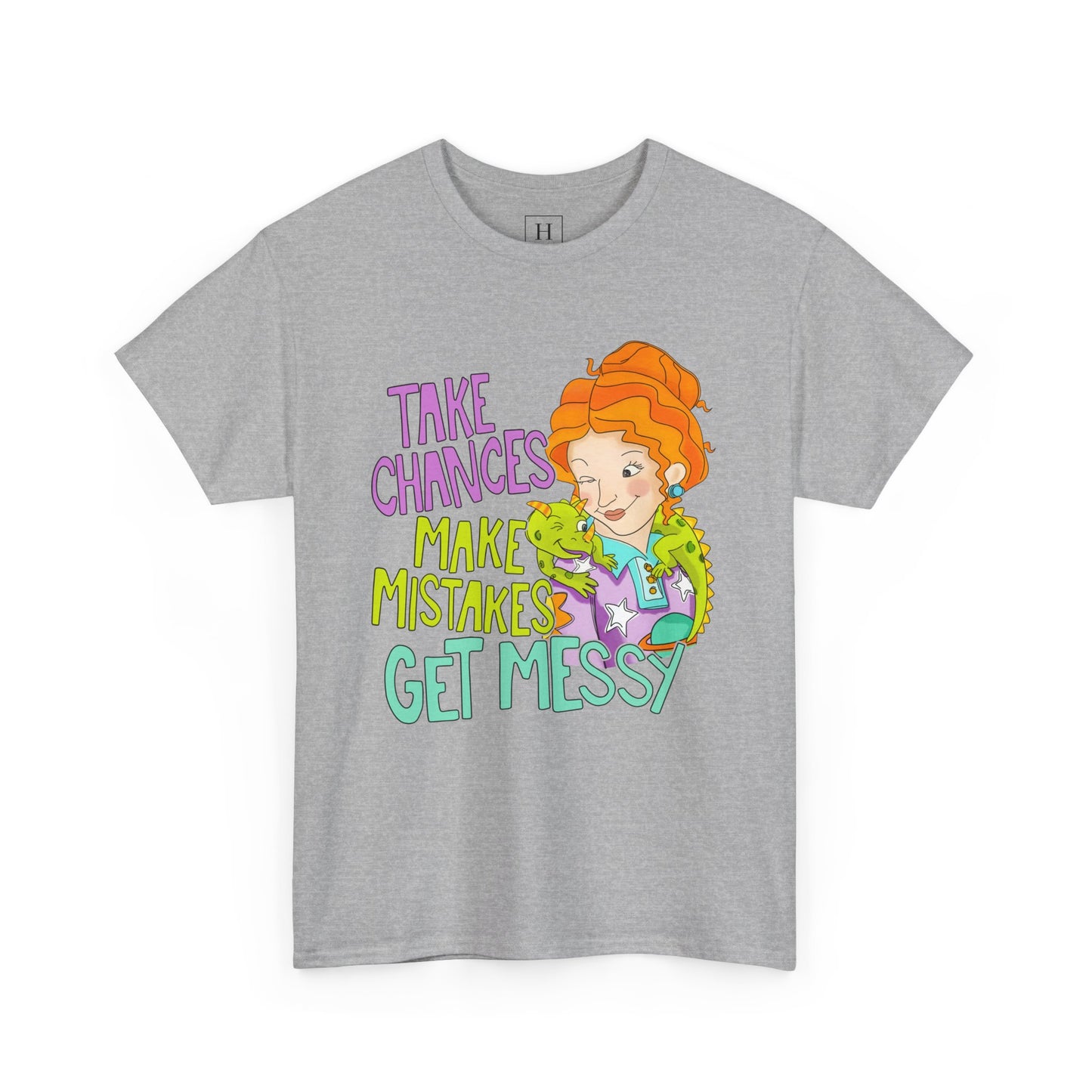 Take Chances Make Mistakes Ms. Frizzle Teacher T-Shirt